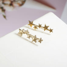 Load image into Gallery viewer, Tiny Star Cute Earrings For women Minimalist design Sweet Small Ear Stud Girls unusual Fashion Jewelry Accessories