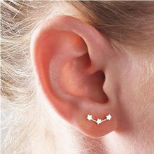 Load image into Gallery viewer, Tiny Star Cute Earrings For women Minimalist design Sweet Small Ear Stud Girls unusual Fashion Jewelry Accessories