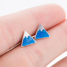 Load image into Gallery viewer, Jisensp Trendy Simulated Pearl Cat Stud Earrings for Women Minimalist Butterfly Whale Triangle Earings Jewelry Girls Party Brinc