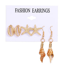 Load image into Gallery viewer, Minimalist Mixed Small Earrings Set Fashion Rhinestone Pearl Geometric Flower Heart Star Stud Earrings For Women Girls Jewelry