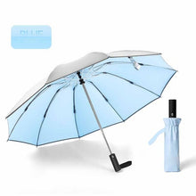 Load image into Gallery viewer, Windproof Automatic Folding Inverted Umbrella,10 Ribs Portable Reverse Umbrella with Reflective Stripe,Teflon Umbrella