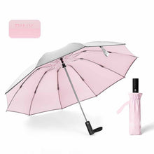 Load image into Gallery viewer, Windproof Automatic Folding Inverted Umbrella,10 Ribs Portable Reverse Umbrella with Reflective Stripe,Teflon Umbrella