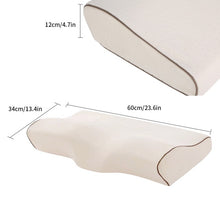 Load image into Gallery viewer, Memory Foam Bedding Pillow Butterfly Shaped Relax Neck Protection Orthopedic Slow Rebound Cervical For Health Care 50x30cm
