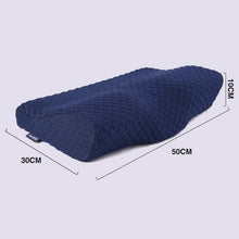 Load image into Gallery viewer, Memory Foam Bedding Pillow Butterfly Shaped Relax Neck Protection Orthopedic Slow Rebound Cervical For Health Care 50x30cm