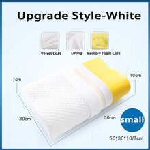 Load image into Gallery viewer, Memory Foam Neck Pillow Orthopedic Cervical Coccyx Massager Pillows For Sleeping Slow Rebound Health Care Pain Release Bedding