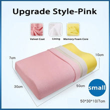 Load image into Gallery viewer, Memory Foam Neck Pillow Orthopedic Cervical Coccyx Massager Pillows For Sleeping Slow Rebound Health Care Pain Release Bedding