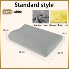 Load image into Gallery viewer, Memory Foam Neck Pillow Orthopedic Cervical Coccyx Massager Pillows For Sleeping Slow Rebound Health Care Pain Release Bedding