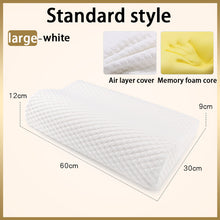 Load image into Gallery viewer, Memory Foam Neck Pillow Orthopedic Cervical Coccyx Massager Pillows For Sleeping Slow Rebound Health Care Pain Release Bedding