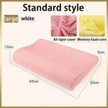 Load image into Gallery viewer, Memory Foam Neck Pillow Orthopedic Cervical Coccyx Massager Pillows For Sleeping Slow Rebound Health Care Pain Release Bedding