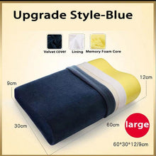 Load image into Gallery viewer, Memory Foam Neck Pillow Orthopedic Cervical Coccyx Massager Pillows For Sleeping Slow Rebound Health Care Pain Release Bedding