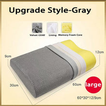 Load image into Gallery viewer, Memory Foam Neck Pillow Orthopedic Cervical Coccyx Massager Pillows For Sleeping Slow Rebound Health Care Pain Release Bedding