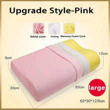 Load image into Gallery viewer, Memory Foam Neck Pillow Orthopedic Cervical Coccyx Massager Pillows For Sleeping Slow Rebound Health Care Pain Release Bedding