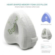 Load image into Gallery viewer, Meijuner Orthopedic Pillow& Pillowcase for Sleeping Memory Foam Leg Pillows Knee Support Plastic Beauty Leg Cushion