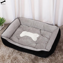Load image into Gallery viewer, Bone Pet Bed Warm Pet bed linen For Small Medium Large Dog Soft Pet Bed For Dogs Washable House For Cat Puppy Cotton Kennel Wash