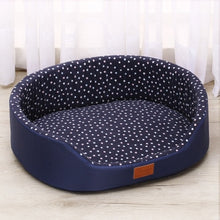 Load image into Gallery viewer, dog bed House sofa Kennel Soft Fleece Pet Dog Cat Warm Dot Pattern Top Quality dog beds mats cama para cachorro Bed For Cats