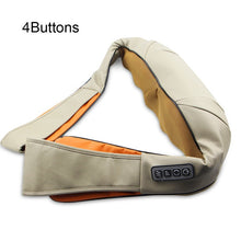 Load image into Gallery viewer, Electrical Massage Shiatsu Back Shoulder Body Neck Massager Multifunctional Shawl Infrared Heated Kneading Car/Home Massager
