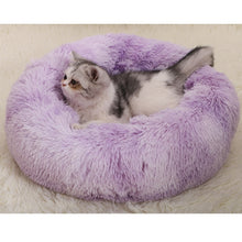 Load image into Gallery viewer, Dog Bed Pet Round Plush Cat Bed Shape Sleeping Bag Kennel Cat Puppy Sofa Bed Pet House Winter Warm Beds Cushion Cat Bed #15