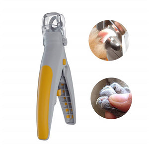 Professionals Pet Dog Cat Nail Clippers Trimmer With Led Light Grooming Electric Grinders Scissors Toe Claw Nail Cutting Product
