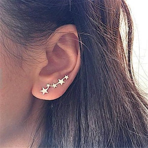 Tiny Star Cute Earrings For women Minimalist design Sweet Small Ear Stud Girls unusual Fashion Jewelry Accessories