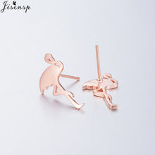 Load image into Gallery viewer, Jisensp Variety of Stylish Mini Cat Deer Animal Stud Earrings for Women Geometric Earrings Minimalist Jewelry Accessories brinco
