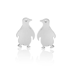Jisensp Variety of Stylish Mini Cat Deer Animal Stud Earrings for Women Geometric Earrings Minimalist Jewelry Accessories brinco