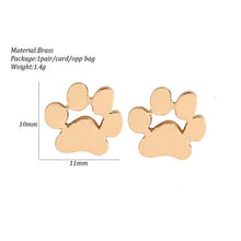 Load image into Gallery viewer, Jisensp Variety of Stylish Mini Cat Deer Animal Stud Earrings for Women Geometric Earrings Minimalist Jewelry Accessories brinco
