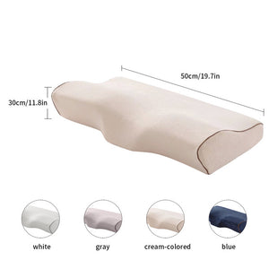 Memory Foam Bedding Pillow Butterfly Shaped Relax Neck Protection Orthopedic Slow Rebound Cervical For Health Care 50x30cm