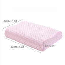 Load image into Gallery viewer, Memory Foam Bedding Pillow Butterfly Shaped Relax Neck Protection Orthopedic Slow Rebound Cervical For Health Care 50x30cm
