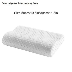 Memory Foam Bedding Pillow Butterfly Shaped Relax Neck Protection Orthopedic Slow Rebound Cervical For Health Care 50x30cm