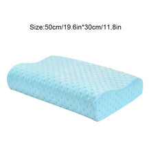 Load image into Gallery viewer, Memory Foam Bedding Pillow Butterfly Shaped Relax Neck Protection Orthopedic Slow Rebound Cervical For Health Care 50x30cm
