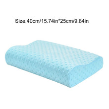 Load image into Gallery viewer, Memory Foam Bedding Pillow Butterfly Shaped Relax Neck Protection Orthopedic Slow Rebound Cervical For Health Care 50x30cm
