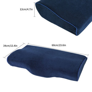 Memory Foam Bedding Pillow Butterfly Shaped Relax Neck Protection Orthopedic Slow Rebound Cervical For Health Care 50x30cm