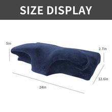Load image into Gallery viewer, Memory Foam Bedding Pillow Butterfly Shaped Relax Neck Protection Orthopedic Slow Rebound Cervical For Health Care 50x30cm
