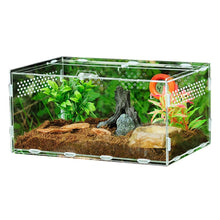 Load image into Gallery viewer, New Acrylic Terrarium Spider Breeding Box Reptile Feeding Box For Climbing Pet Terrarium Snake Spider Lizard Scorpion Centipede
