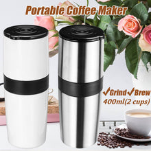 Load image into Gallery viewer, New4 In 1 Capsule &amp; Ground Mini Espresso Portable Coffee Maker Hot And Cold Extraction Usb Electric Coffee Powder Making Machine
