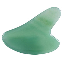 Load image into Gallery viewer, Natural Rose Jade Guasha Board Stone Scraper Pressure Therapy Massage Tools For Face Neck Back Body  (free gift)
