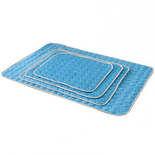 Load image into Gallery viewer, 2019 New Summer Dog Mat Ice Pad 100*70CM Large Size Ice Silk Cool Pet Beds Sofa Cushion Fit All Pet Puppy Cat Summer Cooling Mat
