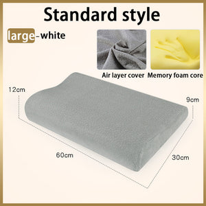 Memory Foam Neck Pillow Orthopedic Cervical Coccyx Massager Pillows For Sleeping Slow Rebound Health Care Pain Release Bedding