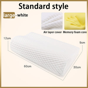 Memory Foam Neck Pillow Orthopedic Cervical Coccyx Massager Pillows For Sleeping Slow Rebound Health Care Pain Release Bedding