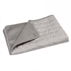 2019 New Summer Dog Mat Ice Pad 100*70CM Large Size Ice Silk Cool Pet Beds Sofa Cushion Fit All Pet Puppy Cat Summer Cooling Mat