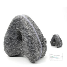 Load image into Gallery viewer, Orthopedic Pillow for Sleeping Memory Foam Leg Positioner Pillows Knee Support Cushion between the Legs for Hip Pain Sciatica
