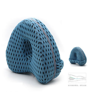 Orthopedic Pillow for Sleeping Memory Foam Leg Positioner Pillows Knee Support Cushion between the Legs for Hip Pain Sciatica