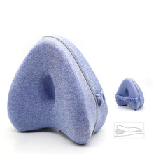 Load image into Gallery viewer, Orthopedic Pillow for Sleeping Memory Foam Leg Positioner Pillows Knee Support Cushion between the Legs for Hip Pain Sciatica
