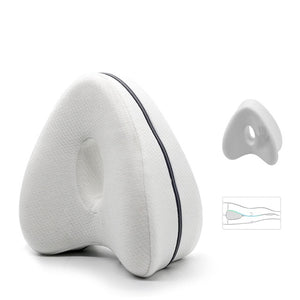 Orthopedic Pillow for Sleeping Memory Foam Leg Positioner Pillows Knee Support Cushion between the Legs for Hip Pain Sciatica