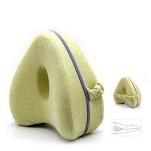 Load image into Gallery viewer, Orthopedic Pillow for Sleeping Memory Foam Leg Positioner Pillows Knee Support Cushion between the Legs for Hip Pain Sciatica
