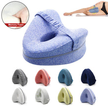 Load image into Gallery viewer, Meijuner Orthopedic Pillow&amp; Pillowcase for Sleeping Memory Foam Leg  Pillows Knee Support Plastic Beauty Leg Cushion
