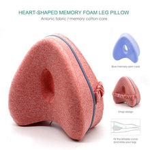 Load image into Gallery viewer, Meijuner Orthopedic Pillow&amp; Pillowcase for Sleeping Memory Foam Leg  Pillows Knee Support Plastic Beauty Leg Cushion

