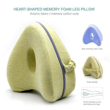 Load image into Gallery viewer, Meijuner Orthopedic Pillow&amp; Pillowcase for Sleeping Memory Foam Leg  Pillows Knee Support Plastic Beauty Leg Cushion
