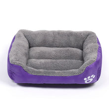 Load image into Gallery viewer, (S-3XL) Large Pet Cat Dog Bed 8Colors Warm Cozy Dog House Soft Fleece Nest Dog Baskets House Mat Autumn Winter Waterproof Kennel
