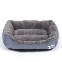 Load image into Gallery viewer, (S-3XL) Large Pet Cat Dog Bed 8Colors Warm Cozy Dog House Soft Fleece Nest Dog Baskets House Mat Autumn Winter Waterproof Kennel
